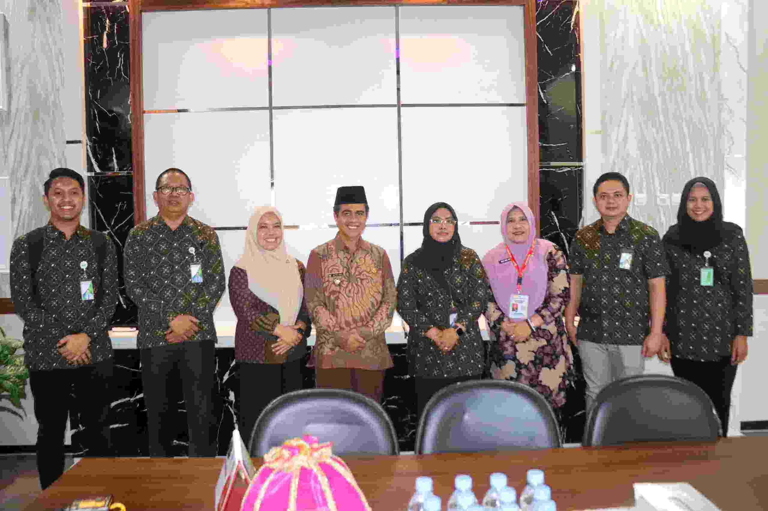 Wakil Bupati Selayar Saiful Arif Saat Menerima Kunjungan Dari BPJS Ketenagakerjaan Sulawesi Maluku