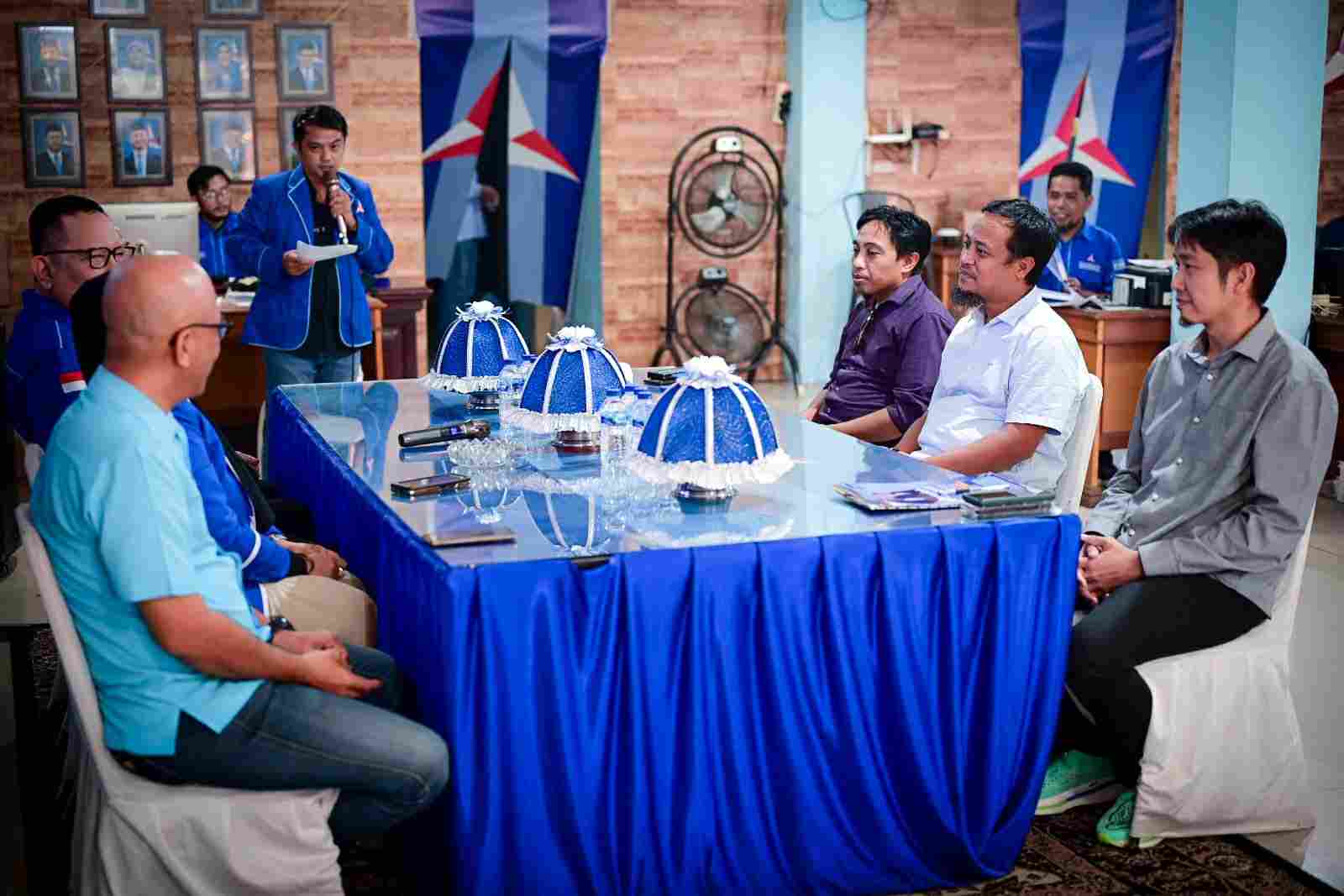 Andi Sudirman Kembalikan Formulir di Demokrat, Ni’matullah: Semua Kandidat Punya Peluang Sama
