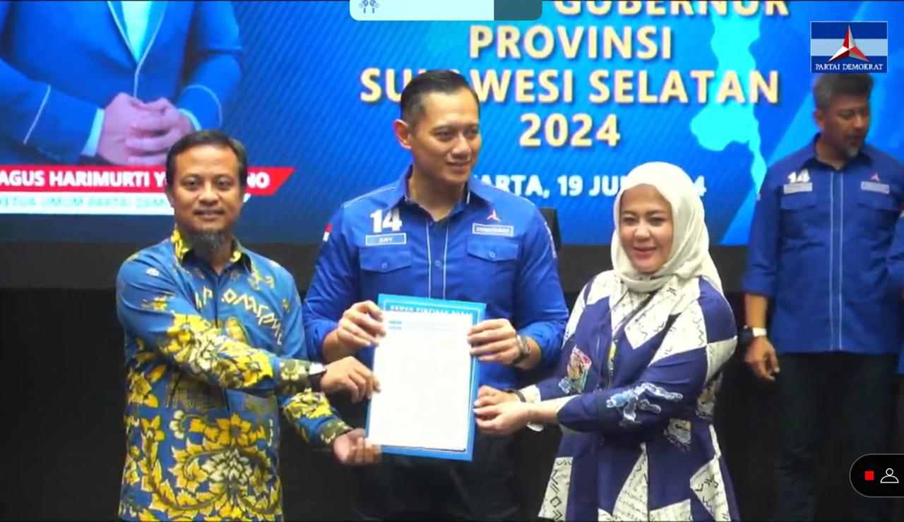 DPP Demokrat Dukung Andi Sudirman-Fatmawati Rusdi di Pilgub Sulsel