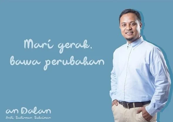 Bakal Calon Gubernur Sulawesi Selatan, Andi Sudirman Sulaiman. (Ist)
