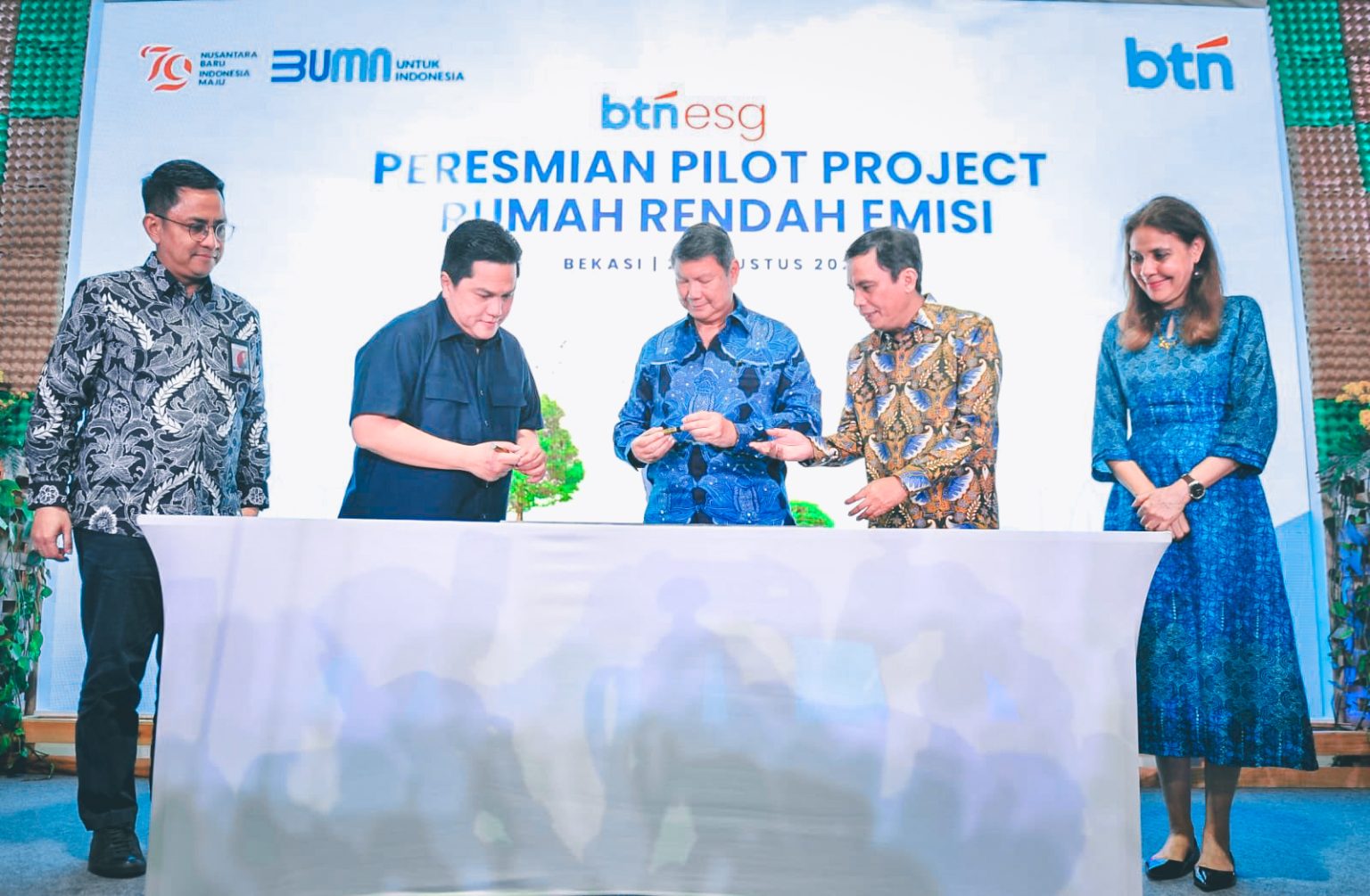 BTN Perkenalkan Pembiayaan untuk 150.000 Rumah Rendah Emisi Tahun 2029