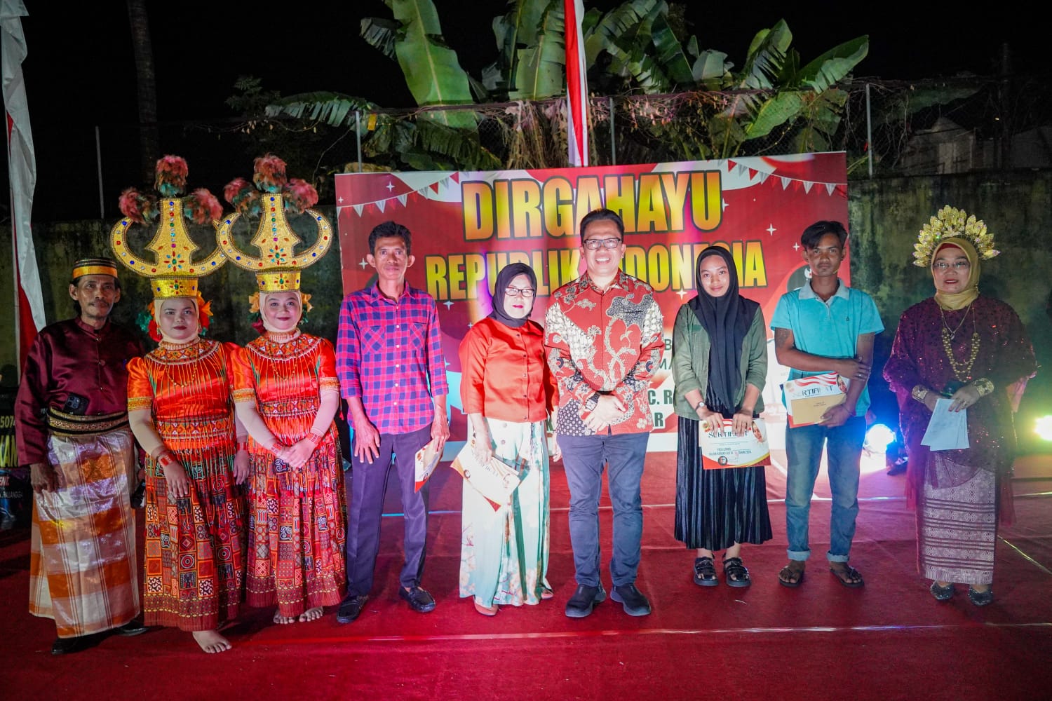 Camat Rappocini Hadiri Pesta Rakyat HUT RI Ke 79 di Kelurahan Banta Bantaeng