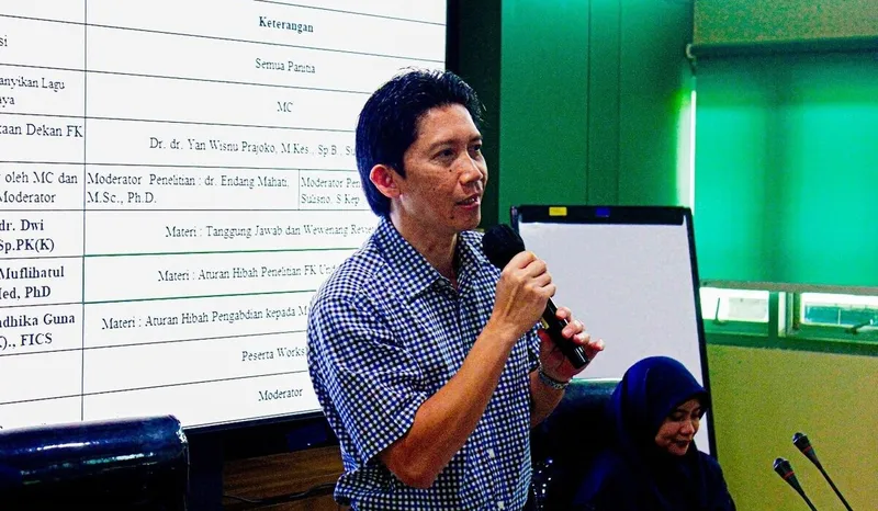 Dekan Fakultas Kedokteran Universitas Diponegoro (Undip) Dr dr Yan Wisnu Prajoko