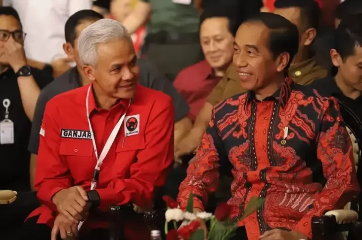 Ganjar Pranowo Bersama Presiden Joko Widodo