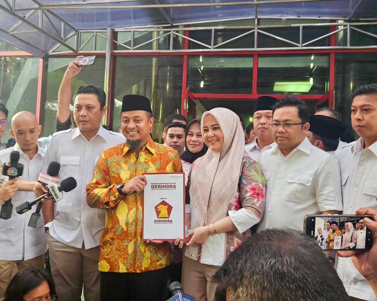 Gerindra Dukung Andi Sudirman-Fatmawati Rusdi di Pilgub Sulsel