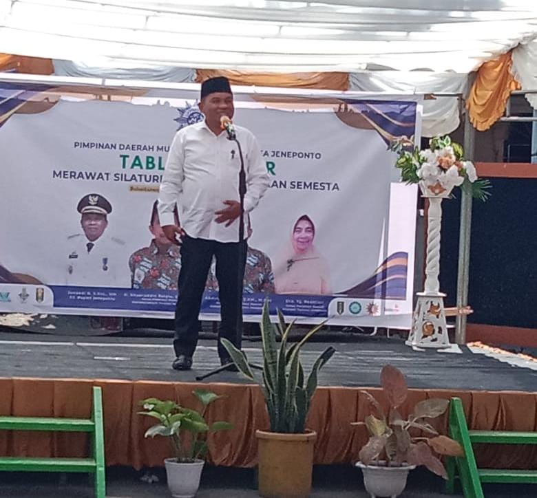 PD Muhammadiyah Jeneponto Gelar Tabligh Akbar, Ini Pesan Pj Bupati Junaedi