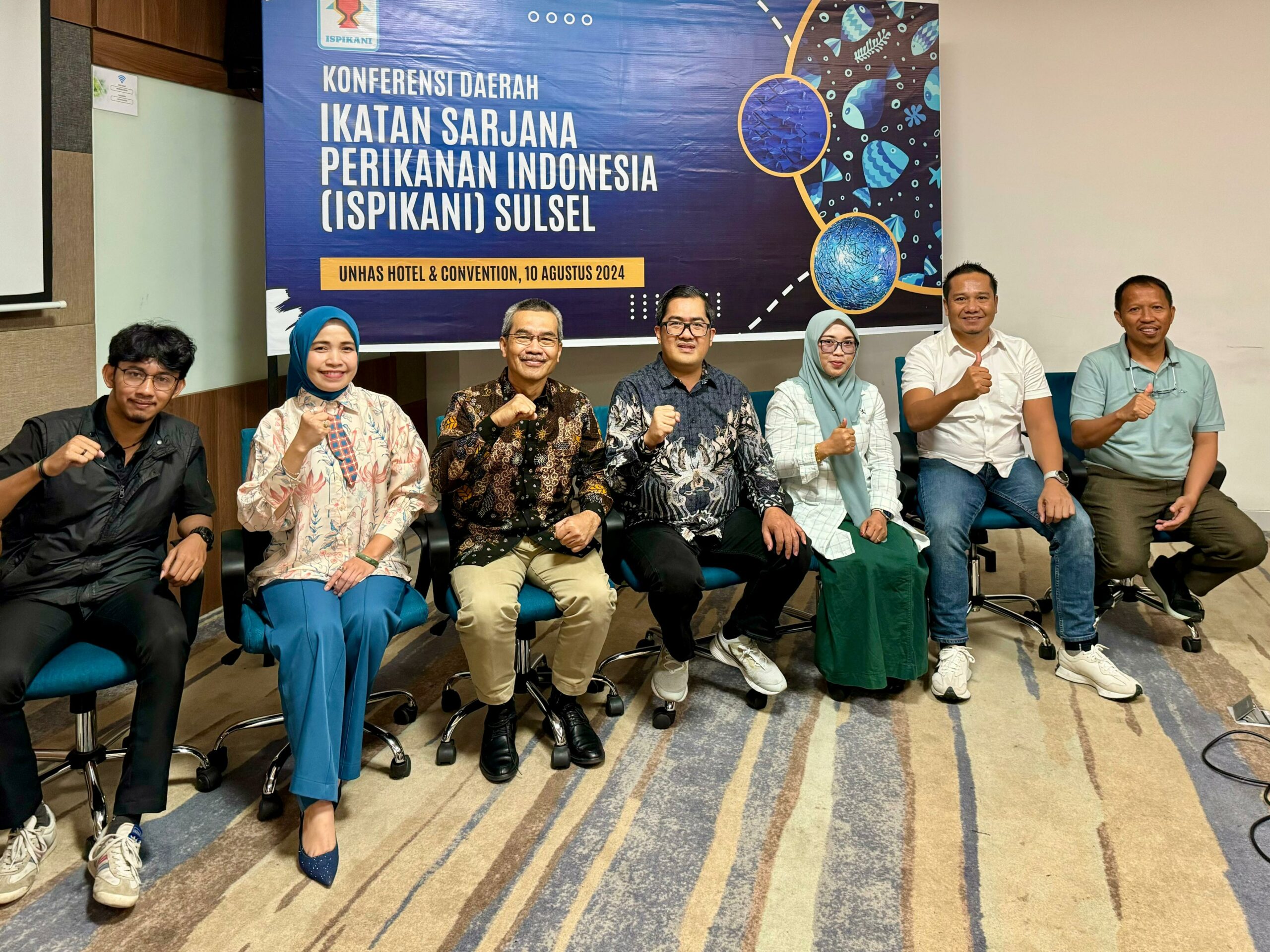 Prof Pion – Cawi Nakhoda Baru ISPIKANI Sulawesi Selatan