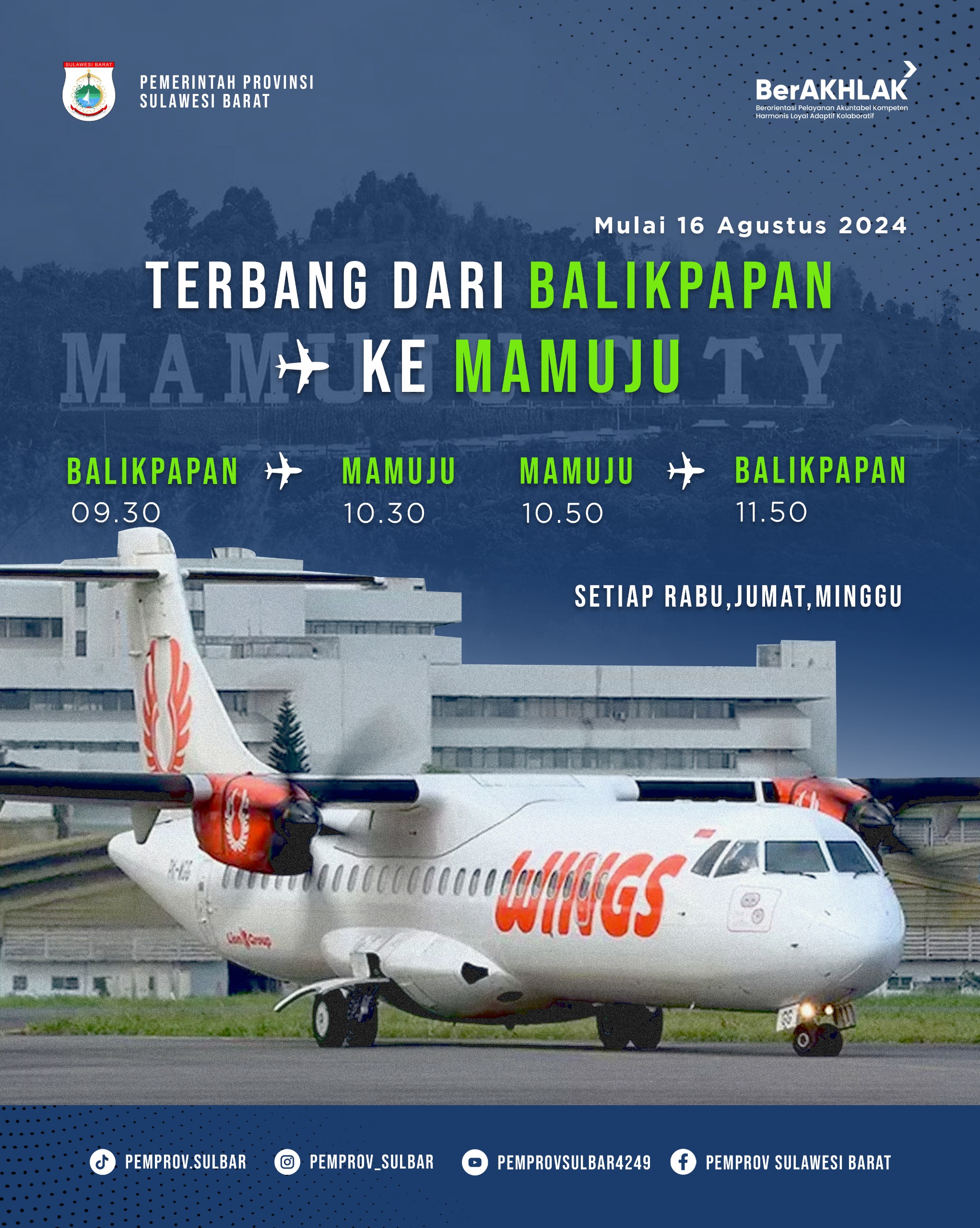 Maskapai Wings Air. (Ist)
