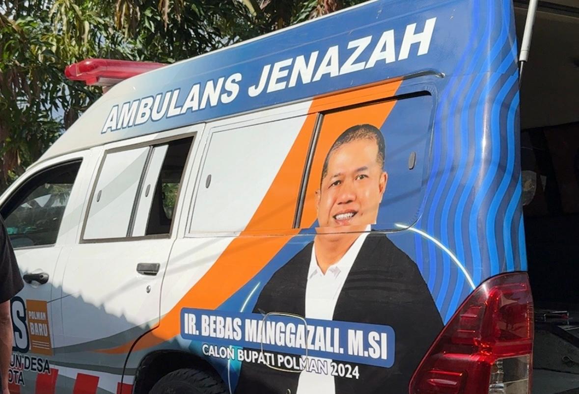 Fasilitasi Ambulans, Bebas Sampaikan Duka Mendalam atas Meninggalnya Siti Tasha Rosfiani. (Ist)