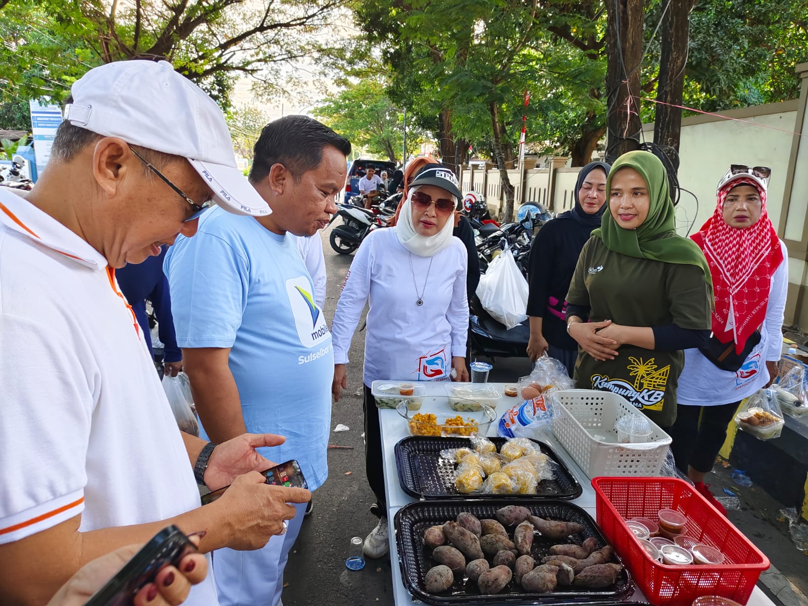 DPPKB Jeneponto Gelar Dashat Atasi Stunting Di acara Car Free Day