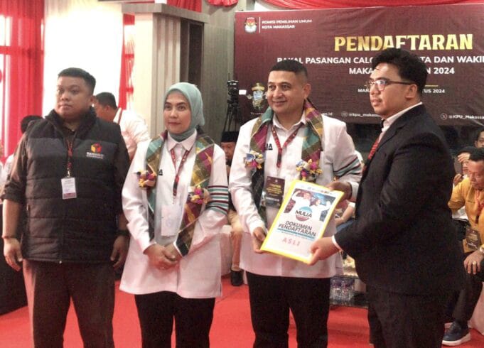 Pilwalkot Makassar: Appi-Aliyah Resmi Daftar di KPU