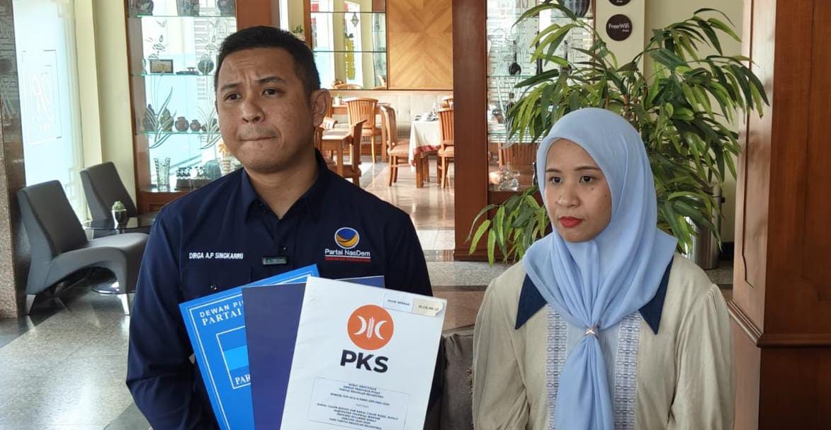 Usai Daftar Cabup Polman, Warga Kembali Tagih Janji Beasiswa PIP yang Dijanjikan Ratih dan Dirga. (Ist)