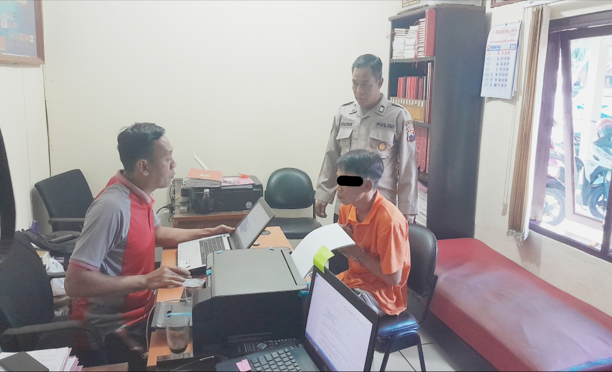 Pelaku pencurian sepeda motor di Wanareja ditangkap polisi (dok. M. Hasan Bahtiar/Rakyat.news)