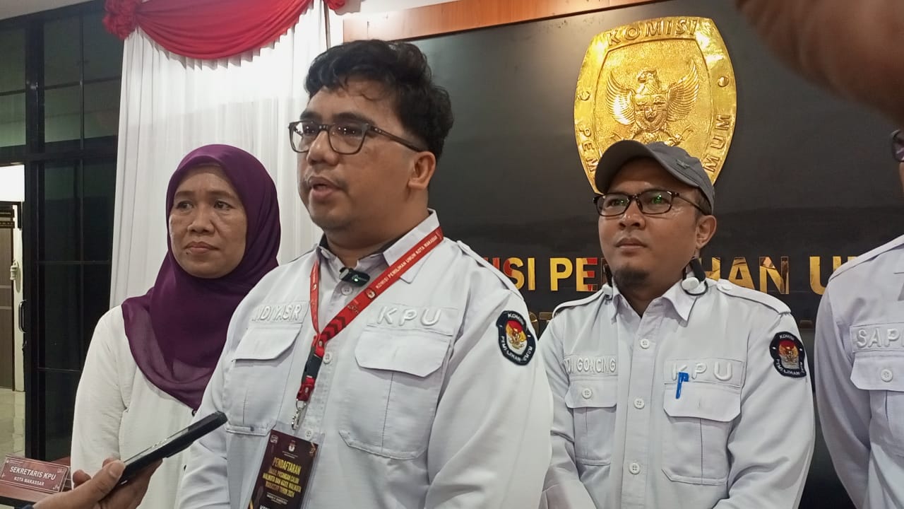 KPU Makassar: Tiga Paslon Sudah Minta Jadwal Pendaftaran Pilwalkot