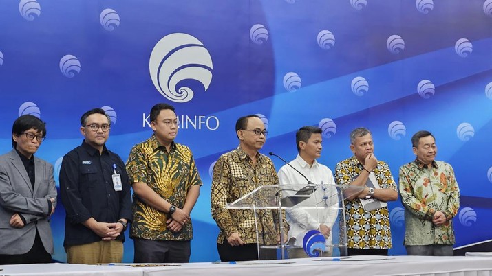 Kementerian Komunikasi dan Informatika Dalam Konferensi Pers Terkait Pemberantasan Judi Online