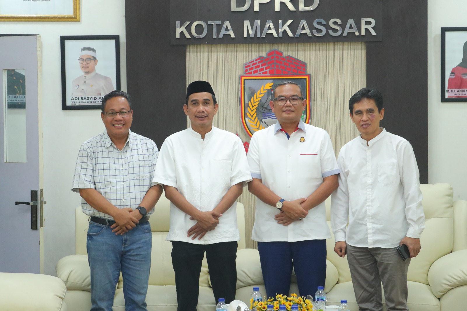 Ketua DPRD Kota Makassar Rudianto Lallo Terima Kunjungan Kajari Makassar Nauli Rahim Siregar