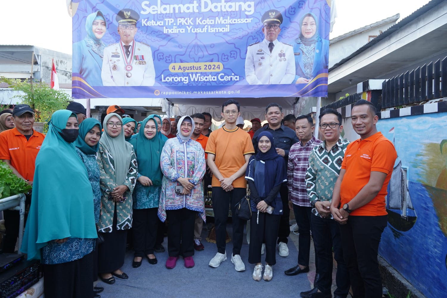 Indira Yusuf Ismail Tinjau Lorong Wisata Ceria : Ini Luar Biasa!