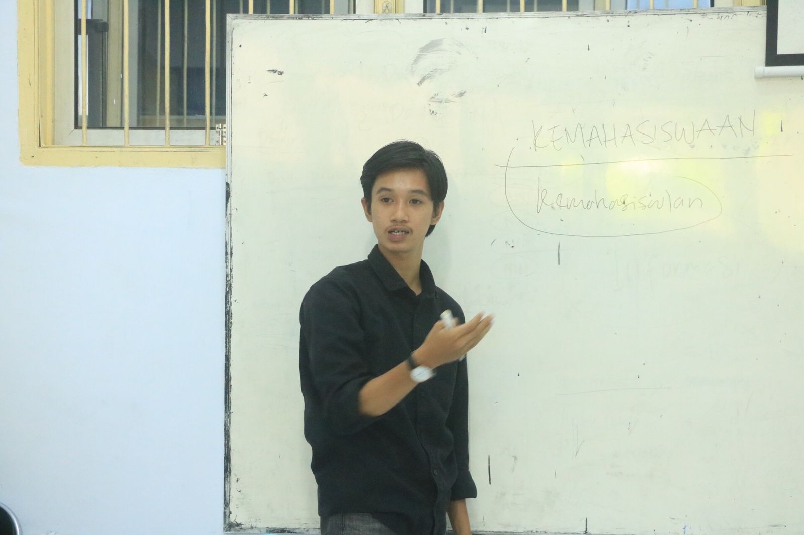 Ketua Umum Dewan Pengurus Cabang Kesatuan Pelajar Mahasiswa Indonesia Bone Kecamatan Bengo Ikbal