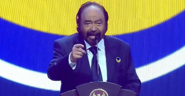 Ketua Umum Partai NasDem Surya Paloh Saat Kongres III Partai NasDem