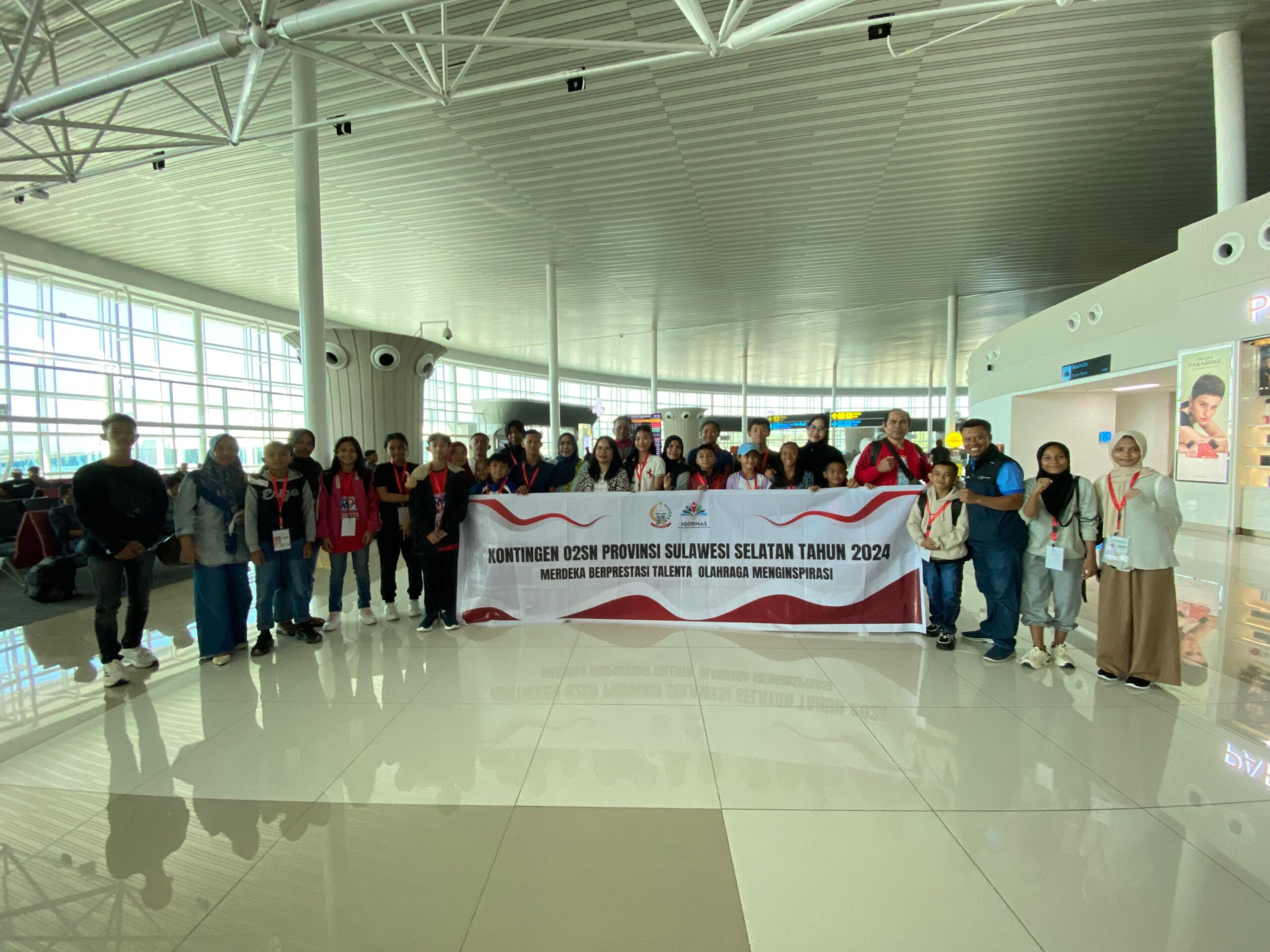 Kontingen Sulsel Berjaya di Ajang Olimpiade Olahraga Siswa Nasional 2024