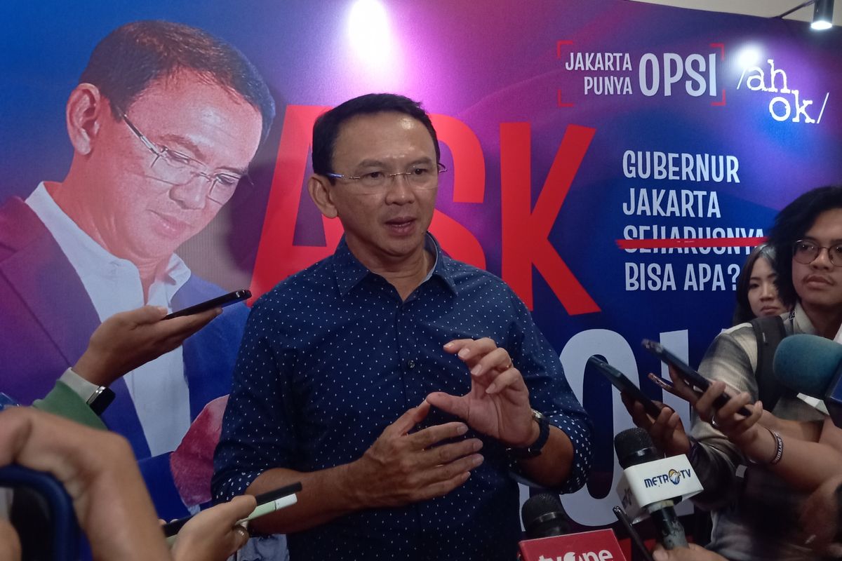 Soal KIM Plus Takut Lawan Kotak Kosong, Ahok : Saya Berani Jamin