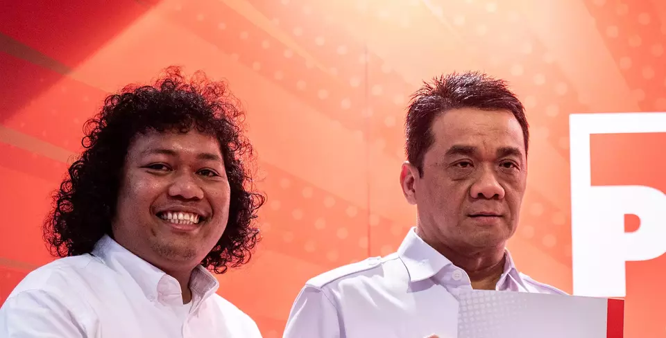 Marshel Widianto dan Ahmad Riza Patria