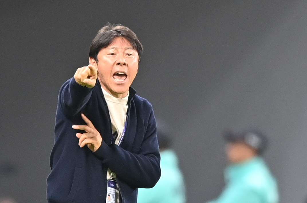 Pelatih Tim Nasional Indonesia Shin Tae yong