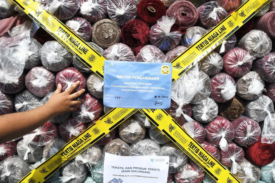 Potret Barang Impor Yang Disegel Oleh Direktorat Tertib Niaga Kementerian Perdagangan