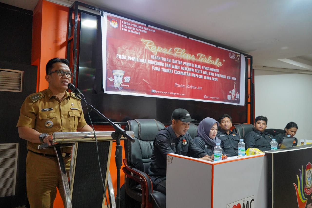 Rapat Pleno Terbuka Rekapitulasi Daftar Pemilih Hasil Pemutakhiran Untuk Pilkada 2024