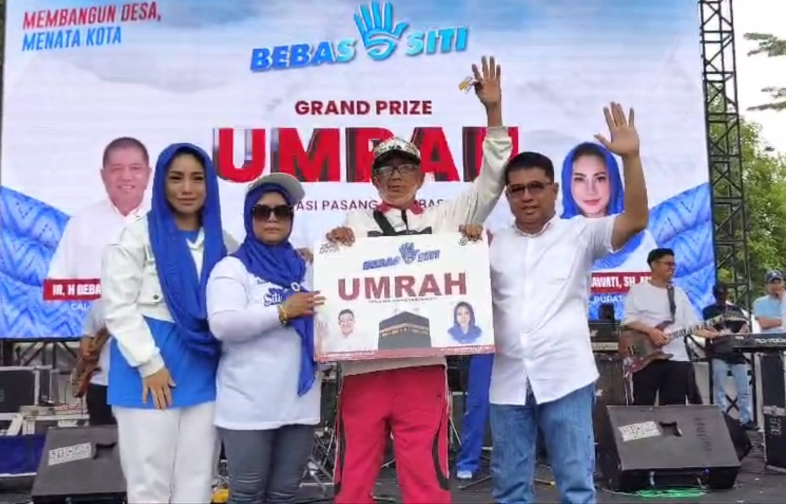 Tim Pemenangan BESTI Umumkan Daftar Pemenang Undian Umrah