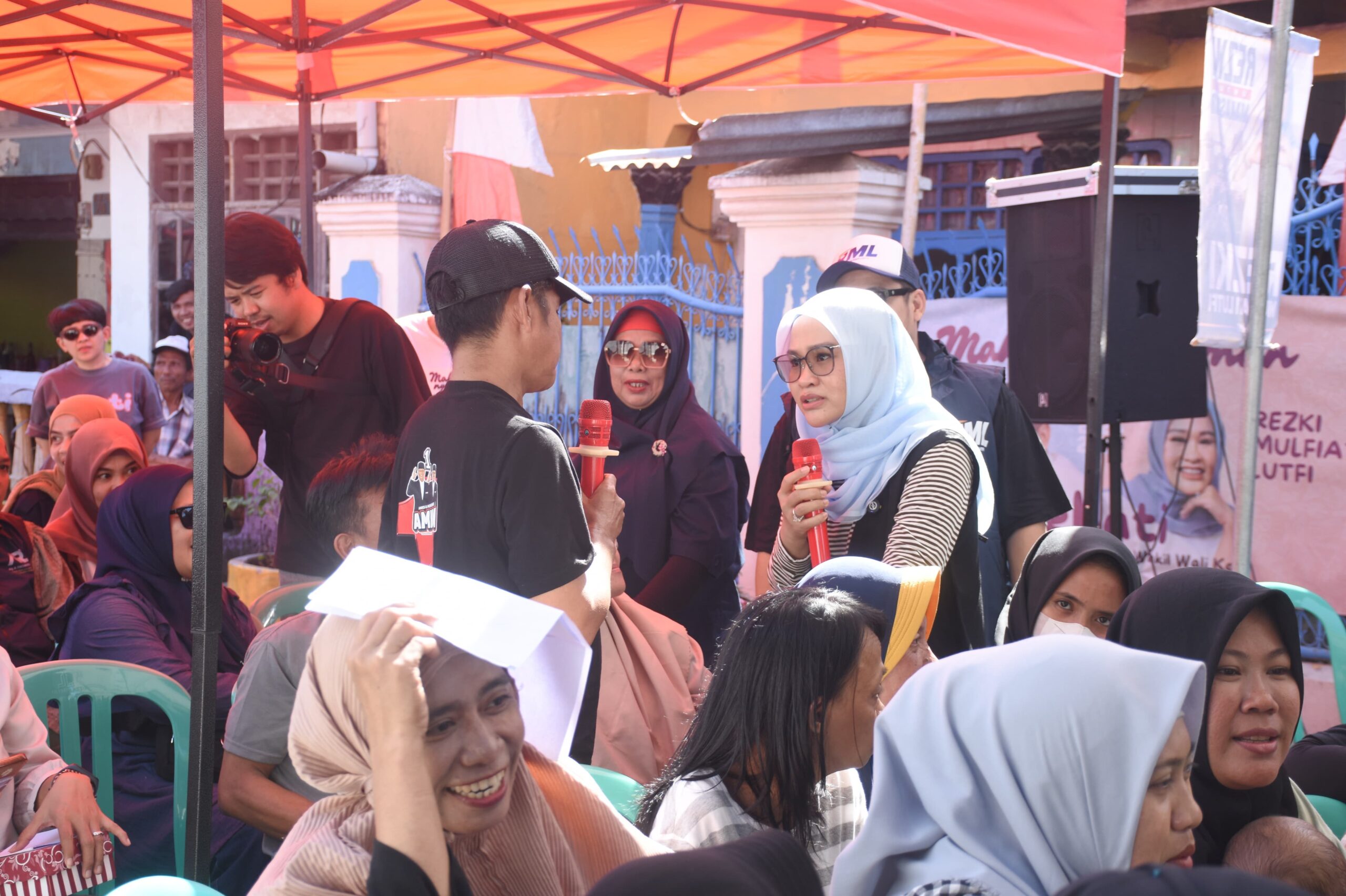 Pilwalkot Makassar: Rezki Mulfiati Lutfi Sapa Warga Rappocini