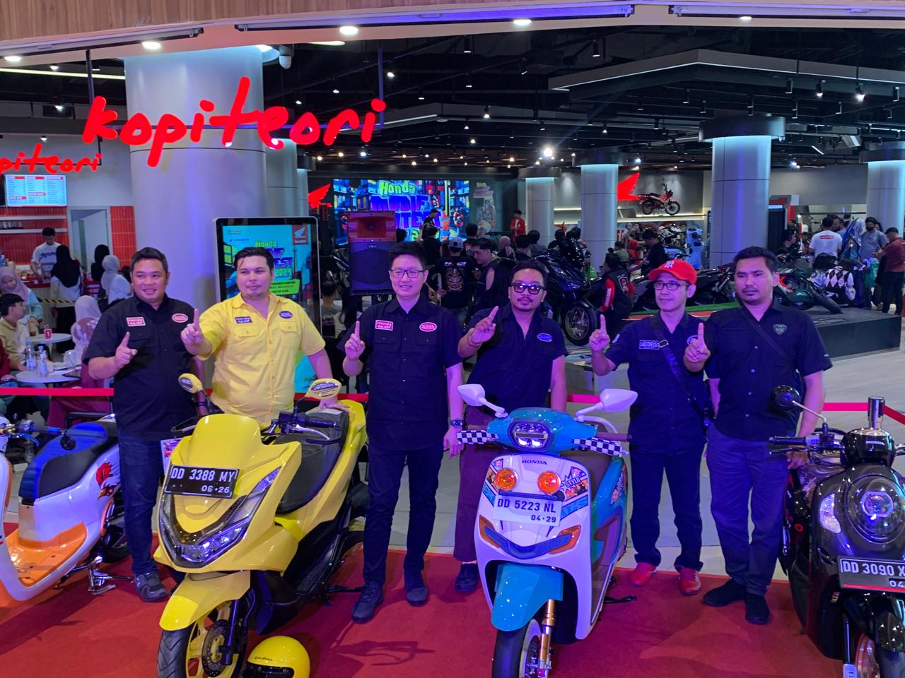 AHM Bersama Asmo Sulsel Resmi Gelar HMC #RideCreation 2024 di Makassar Trans Studio Makassar.