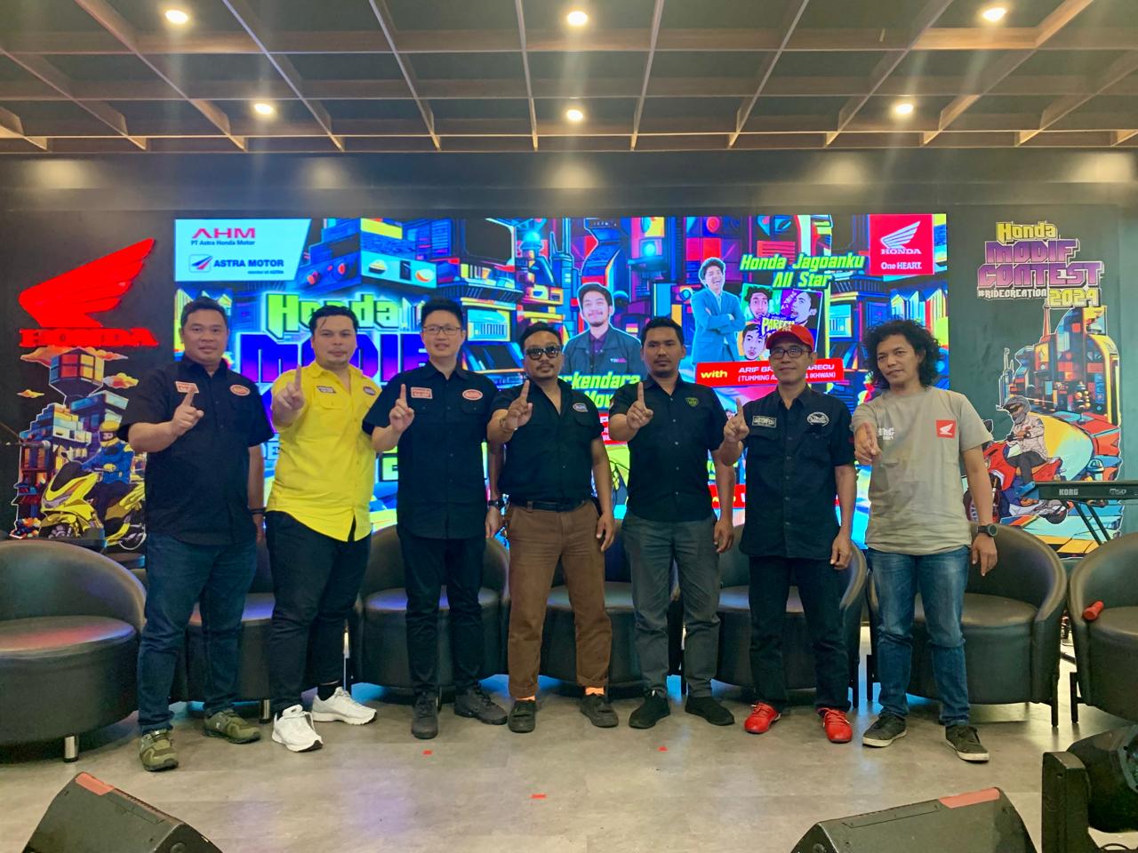 AHM Bersama Asmo Sulsel Resmi Gelar HMC #RideCreation 2024 di Makassar
