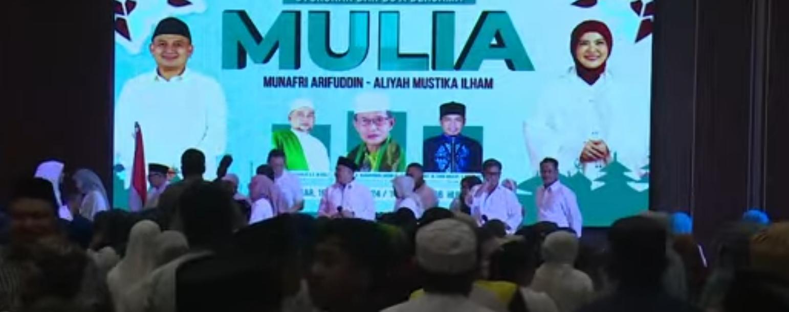 Pilwalkot Makassar: Paslon “MULIA” Gelar Syukuran, Appi Janjikan Kemenangan