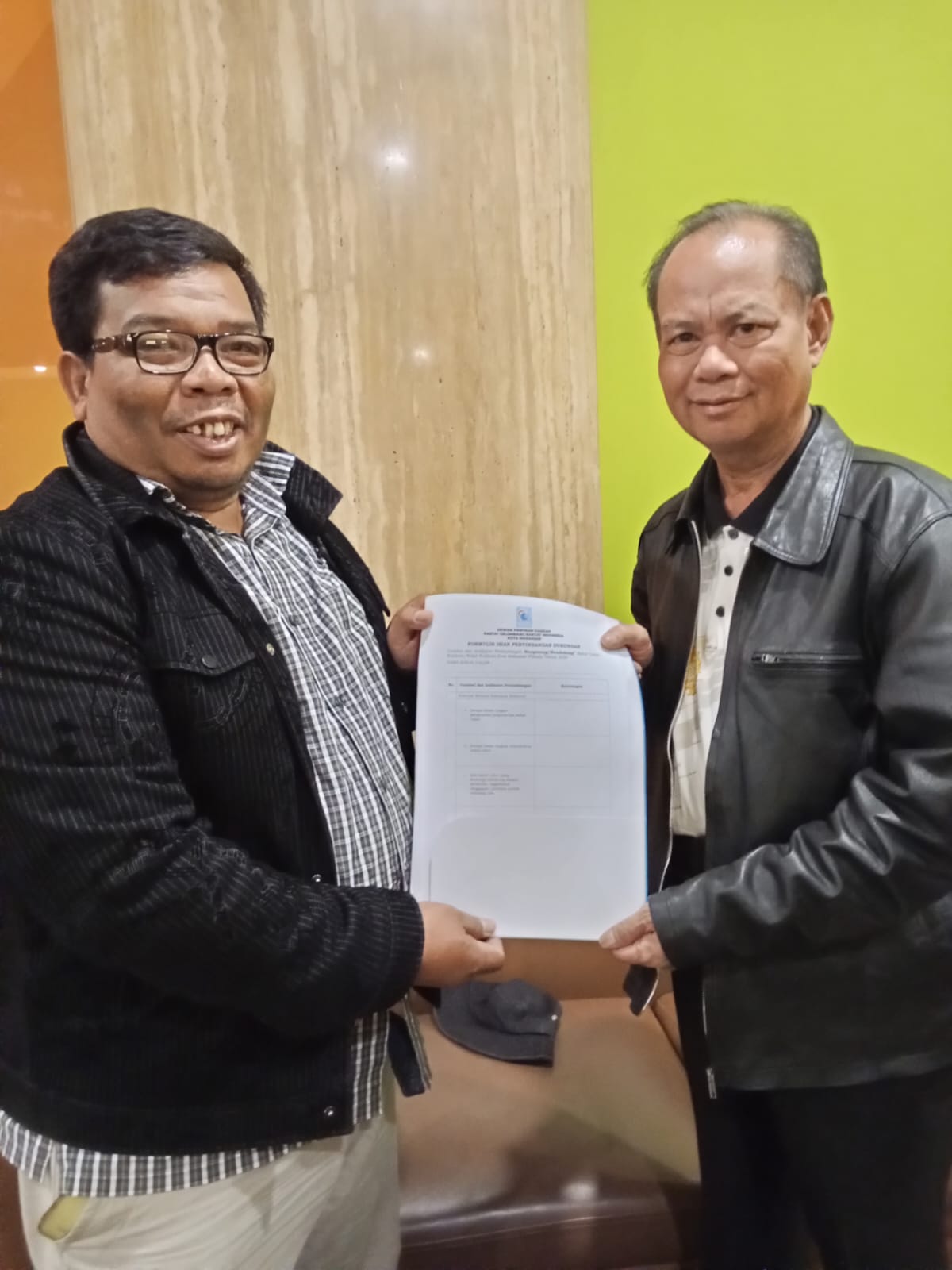 Poros Baru, Busrah Abdullah Terima Dukungan Lima Partai Politik Maju di Pilwalkot Makassar