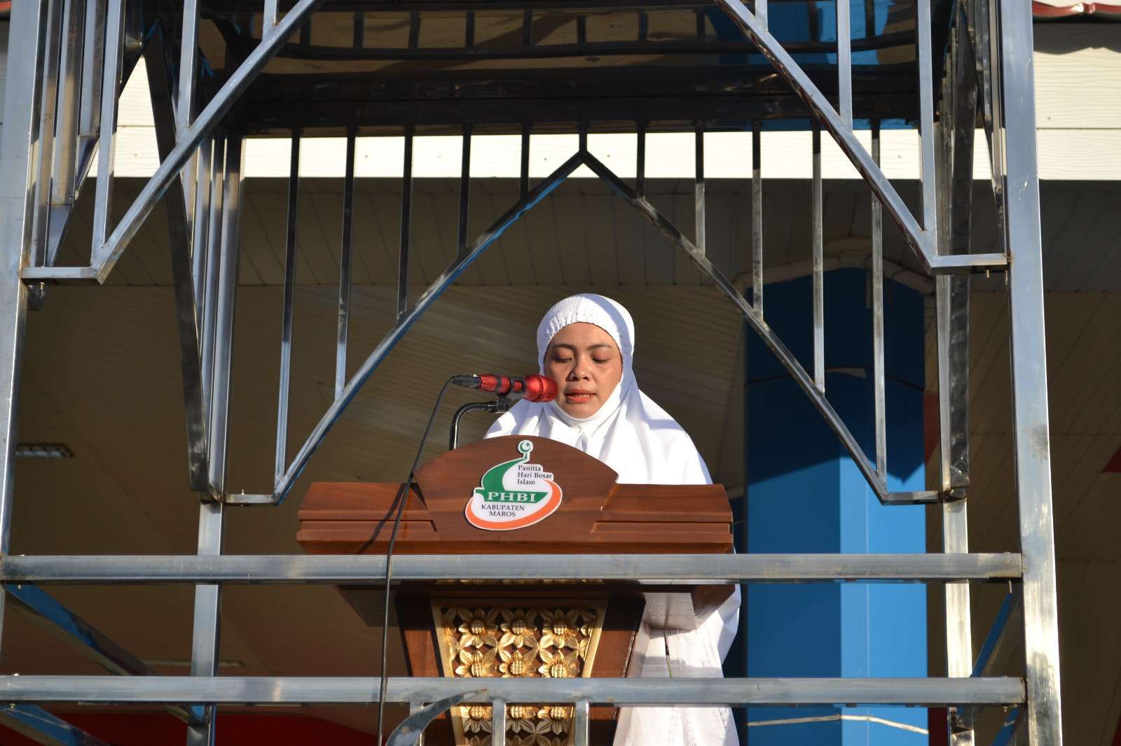 Sebagian Besar Warga Maros Menjalani Salat Idul Adha di Lapangan Pallantikang