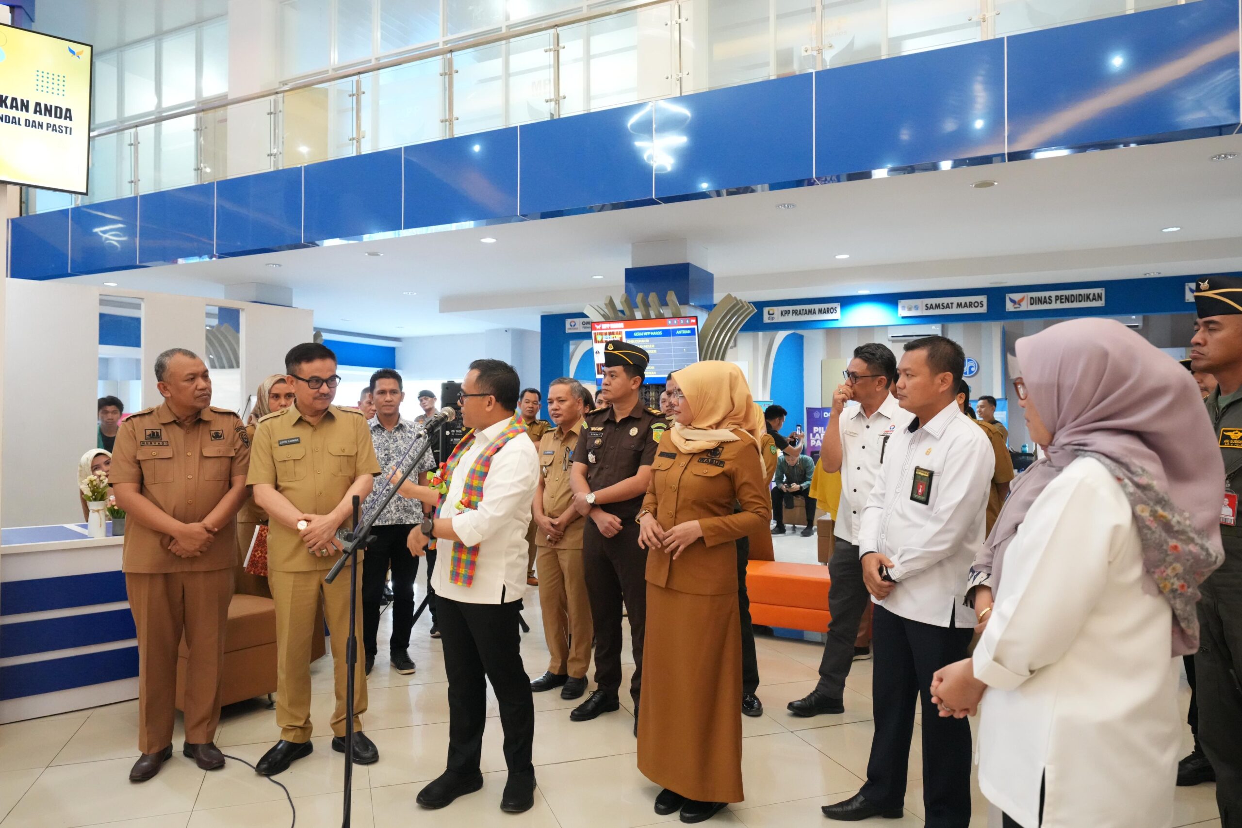 Sekda Jufri Rahman Dampingi Kunjungan Kerja Menpan RB Azwar Anas di Sulsel