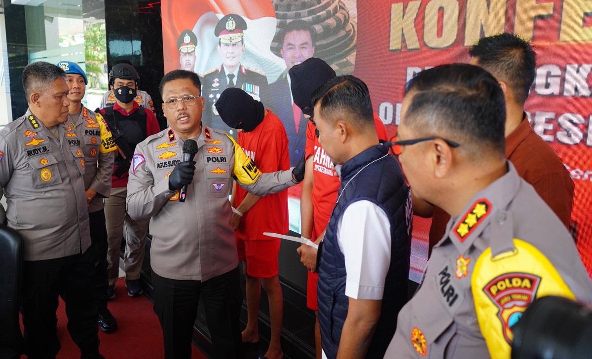 sukses ungkap kasus narkotika trans nasional polda jateng berhasil amankan ribuan jiwa dari bahaya narkoba