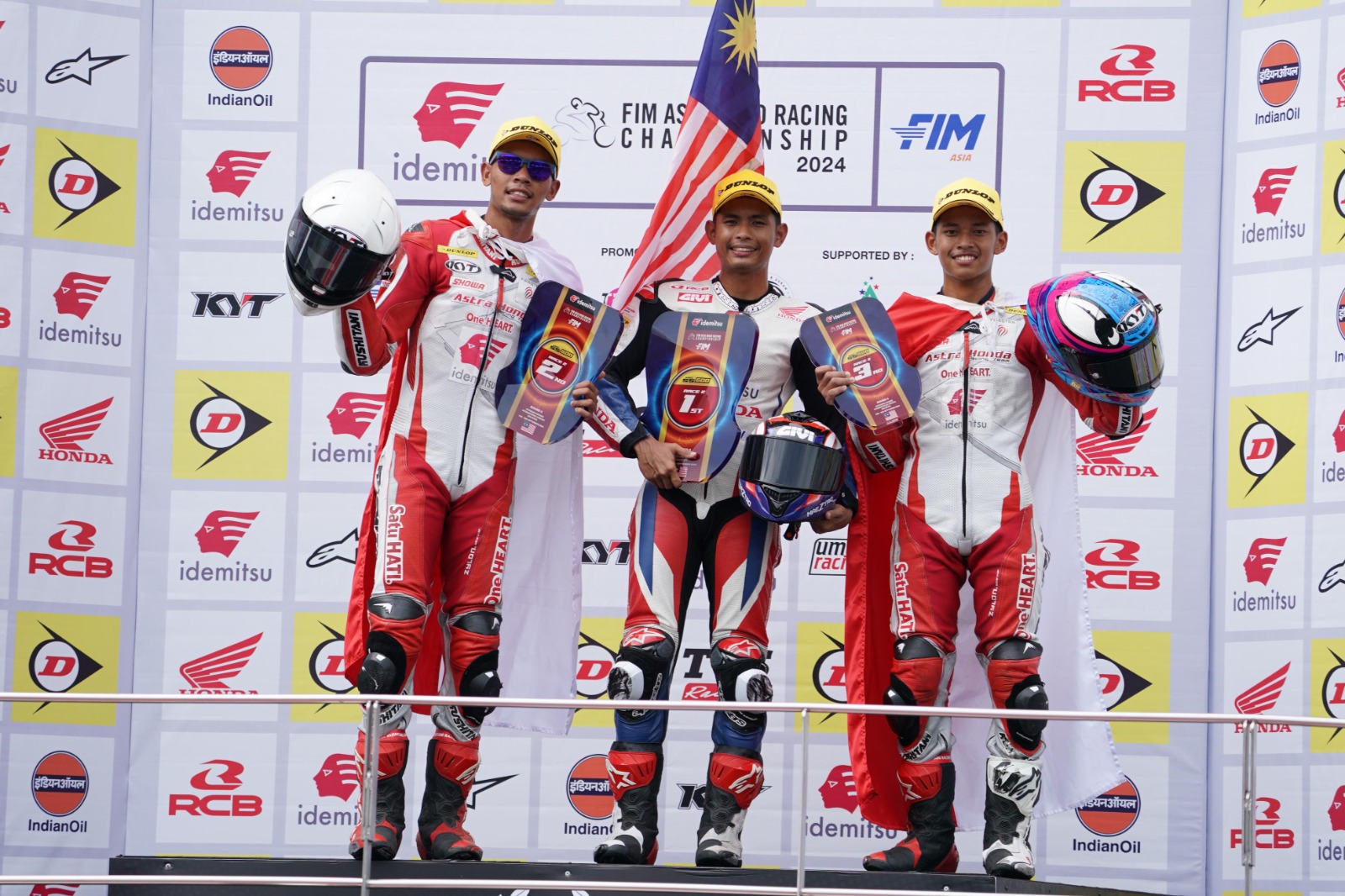 Asmo Sulsel Apresiasi Pembalap AHRT Raih Podium di ARRC 2024