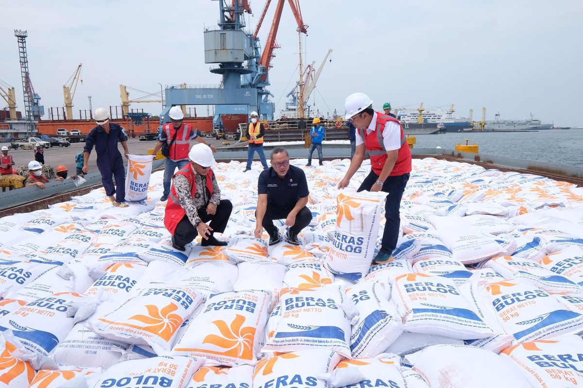 BPS Sebut Impor Beras RI Capai 3 05 Juta Ton per Agustus 2024