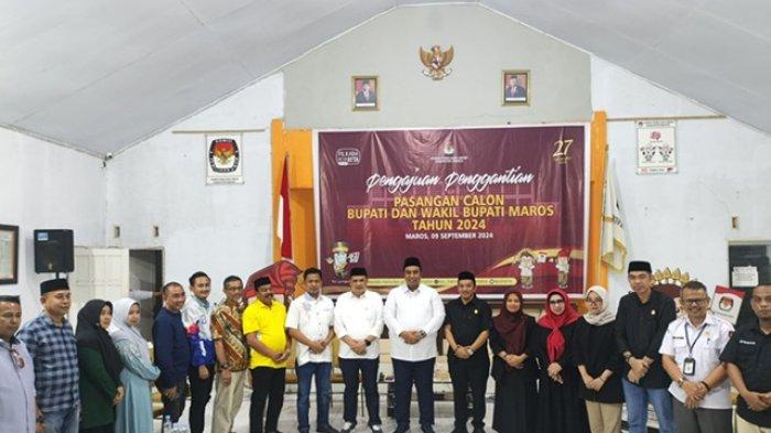 Chaidir Syam Tunjuk Muetazim Jadi Wakil di Pilkada Maros 2024 Gantikan Suhartina