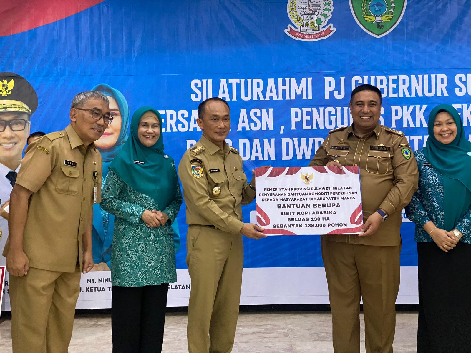 Dinas TPH Bun Sulsel Salurkan Bibit Kopi Gratis di 4 Kabupaten