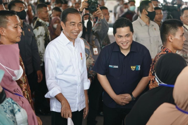 Erick Tegaskan 84 Proyek Strategis BUMN Selesai Oktober 2024