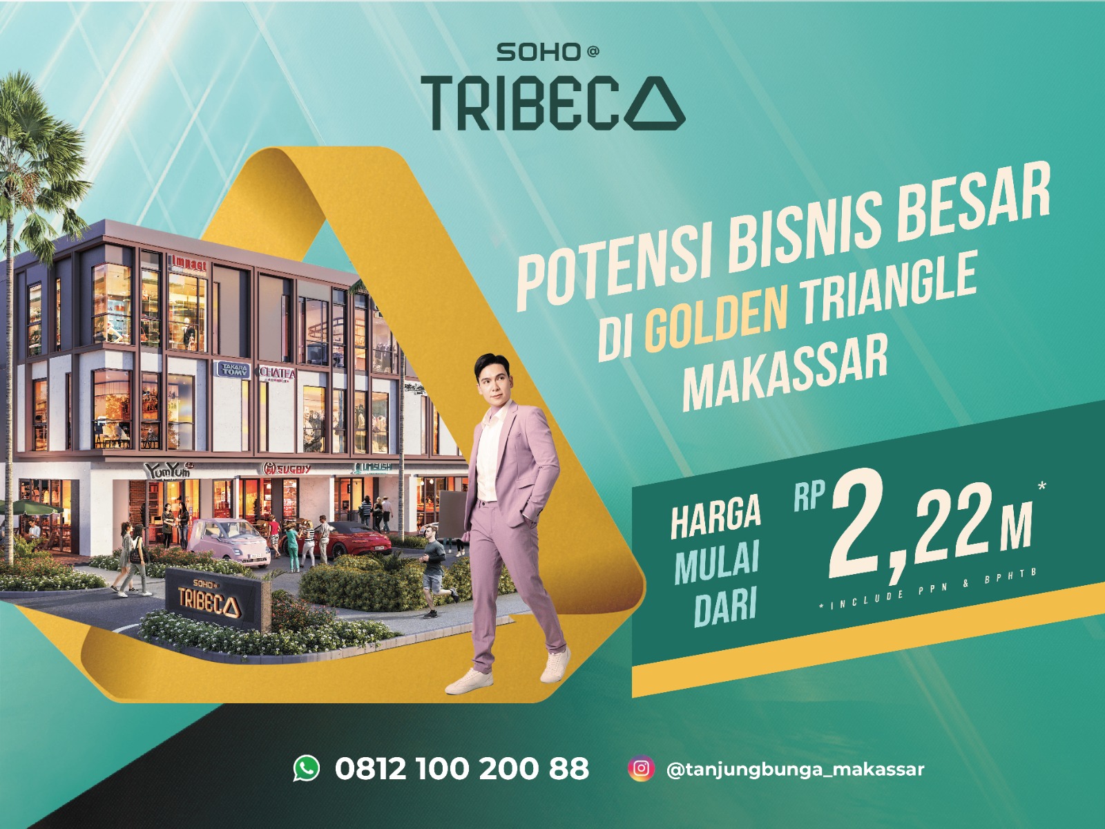 GMTD Hadirkan Hunian SOHO Tribeca Baru di Golden Triangle Makassar