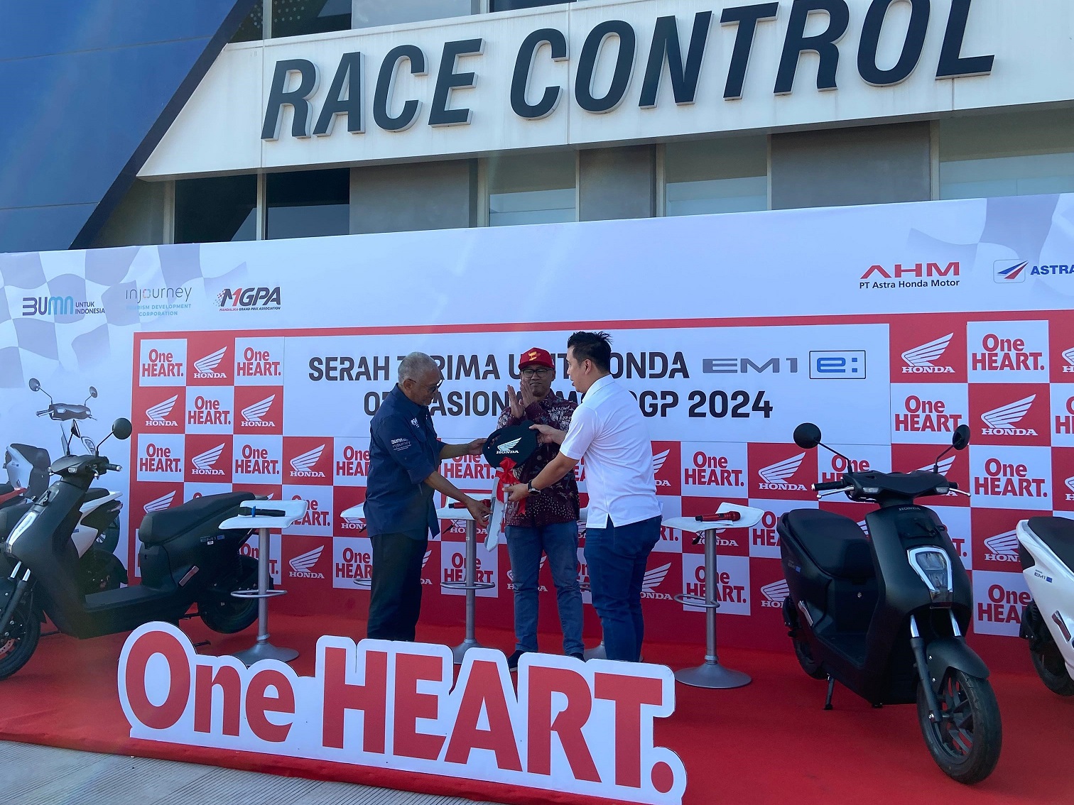 Honda EM1 e Jadi Sponsor Motor Listrik Resmi MotoGP Mandalika