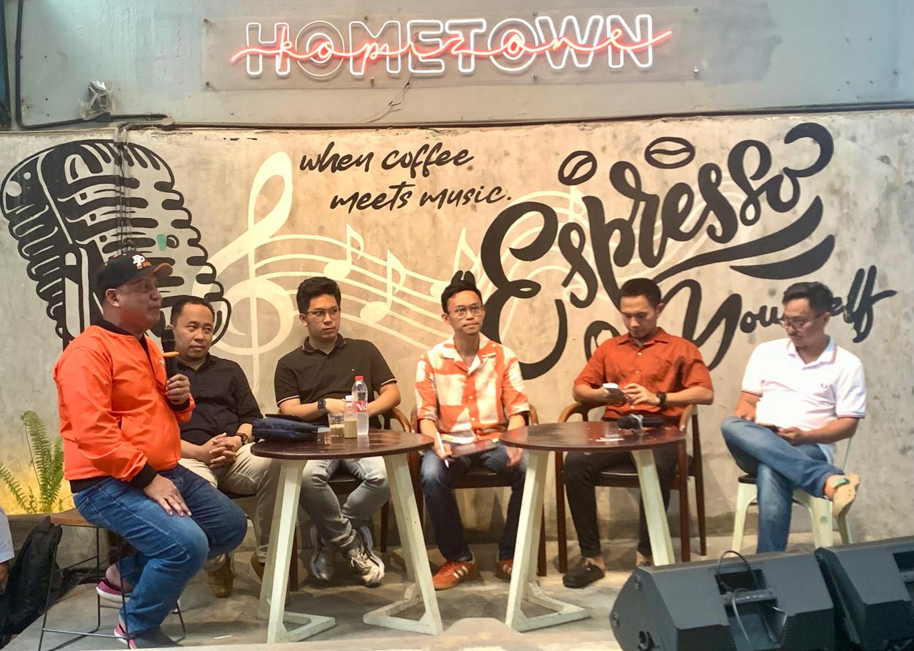 Representasi Generasi Z di Pilwalkot Makassar, Ilham Ari Fauzi Silaturahmi dengan Milenial