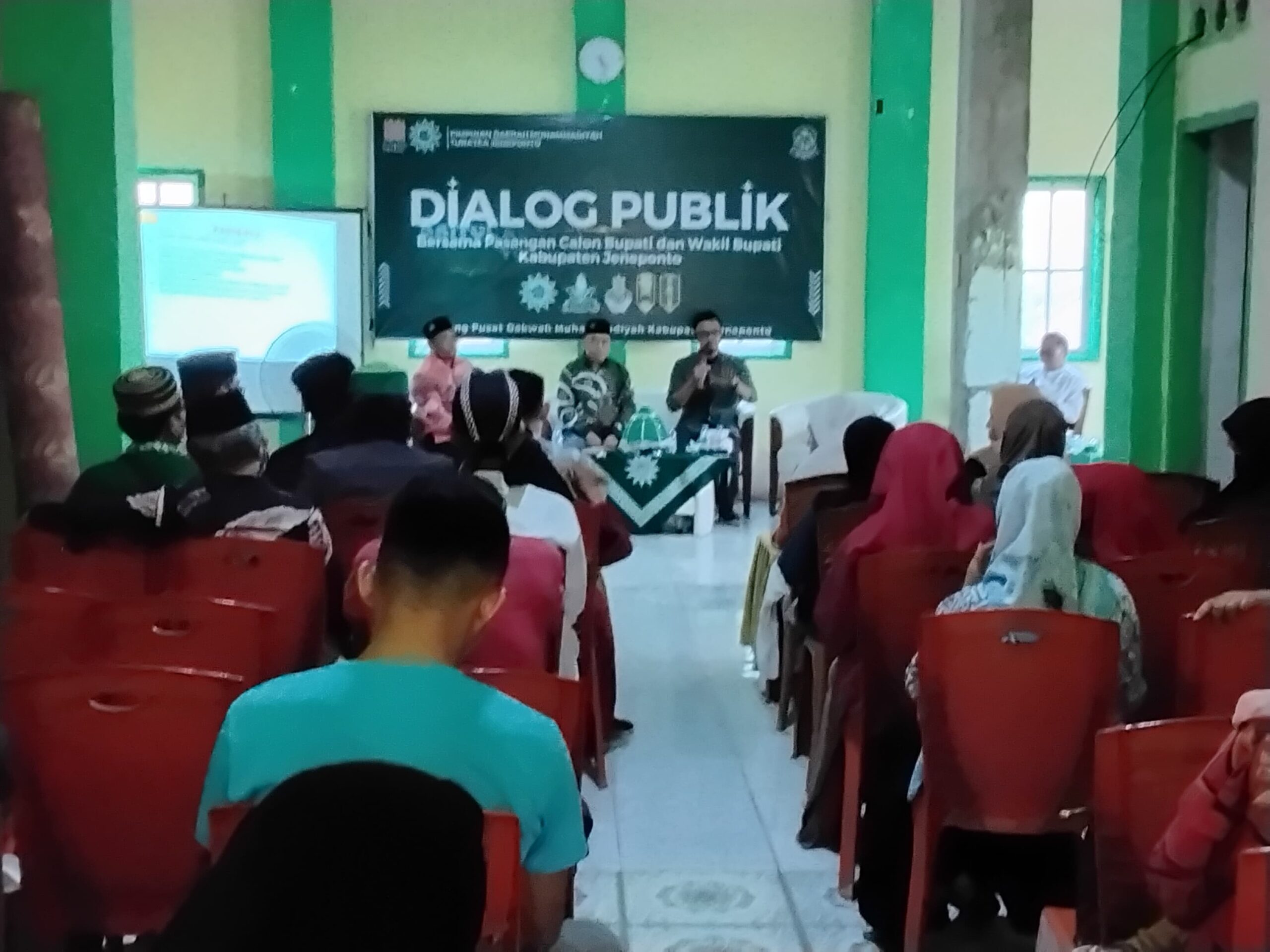 Cawabup Jeneponto Qalby Hadir di Diskusi Publik Terakhir Muhammadiyah