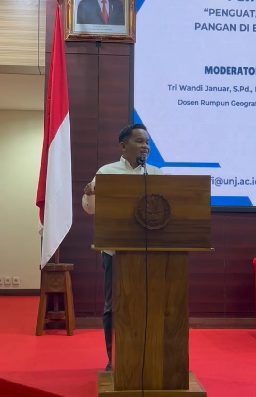 Pj Bupati Jeneponto Beri Kuliah Umum di Universitas Negeri Jakarta, Bahas Ketahanan Pangan