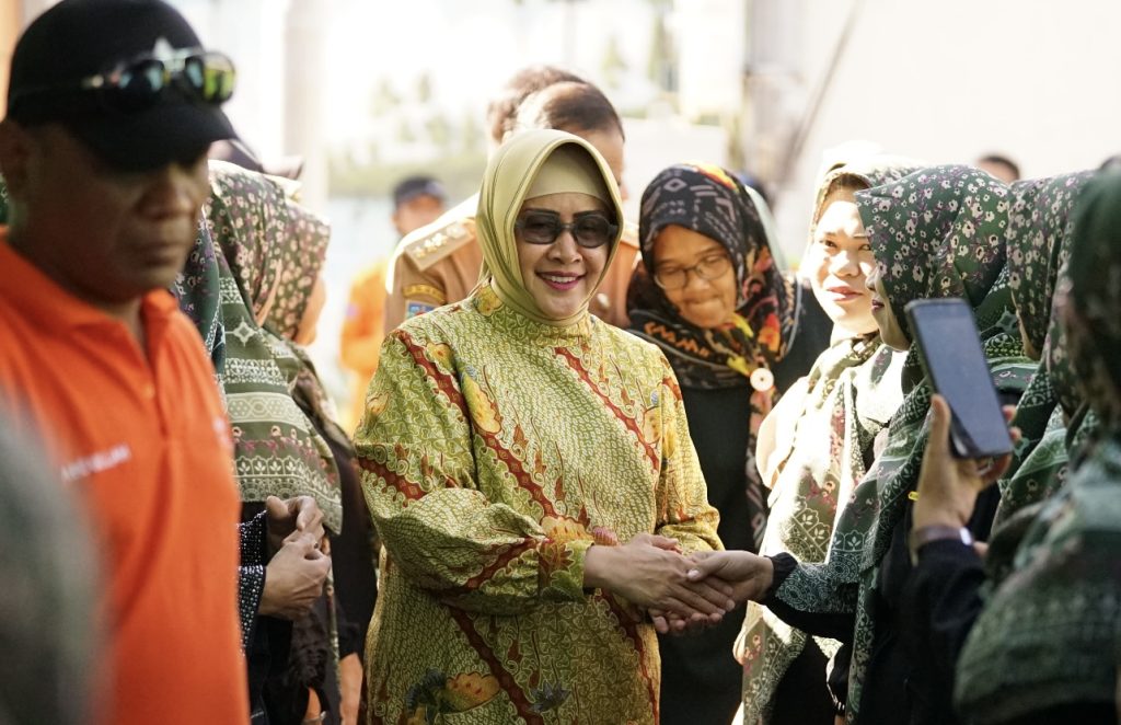 Ketua TP PKK Kota Makassar Sambangi Lokasi Program RISE di Kelurahan Tallo