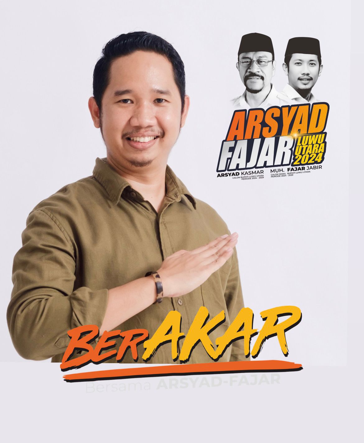 Pencabutan Nomor Urut, AKAR Himbau Simpatisan Tak Kerahkan Massa Ke KPU Luwu Utara